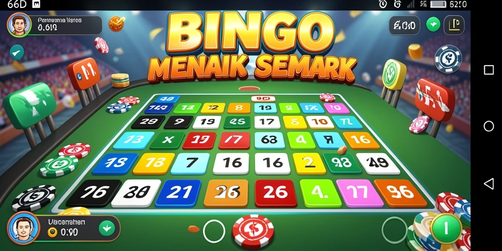 Tampilan gameplay menarik dan seru dalam permainan Bingo.