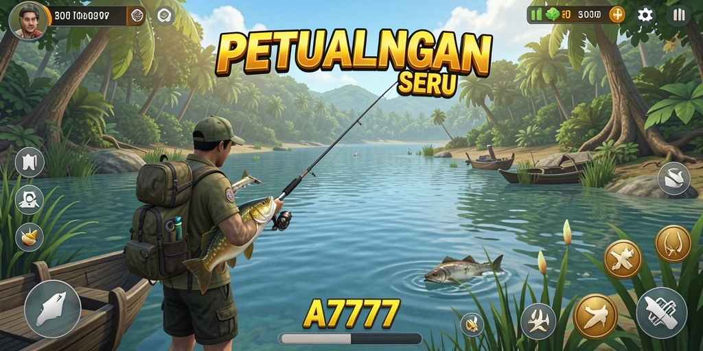 Menampilkan gameplay A7777 yang seru dan menantang.