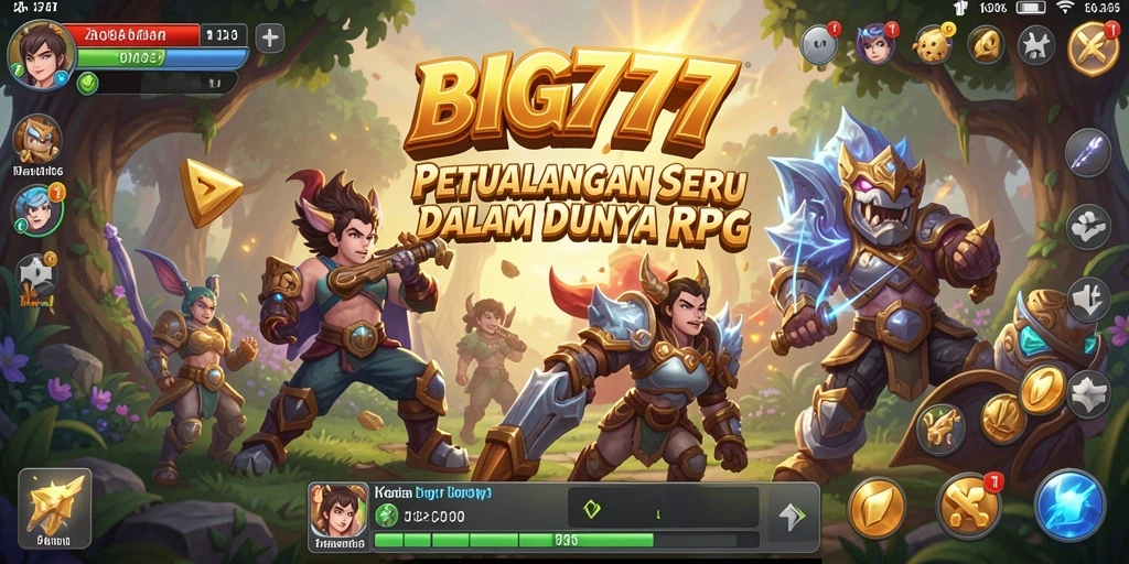 Tampilan gameplay RPG yang menakjubkan dan penuh aksi.
