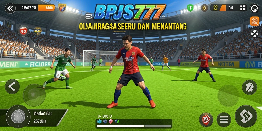 Tampilan gameplay BPJS777 yang penuh aksi dalam olahraga.