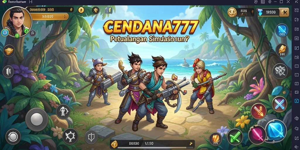 Screenshot utama CENDANA777 menampilkan gameplay yang menarik dan interaktif.