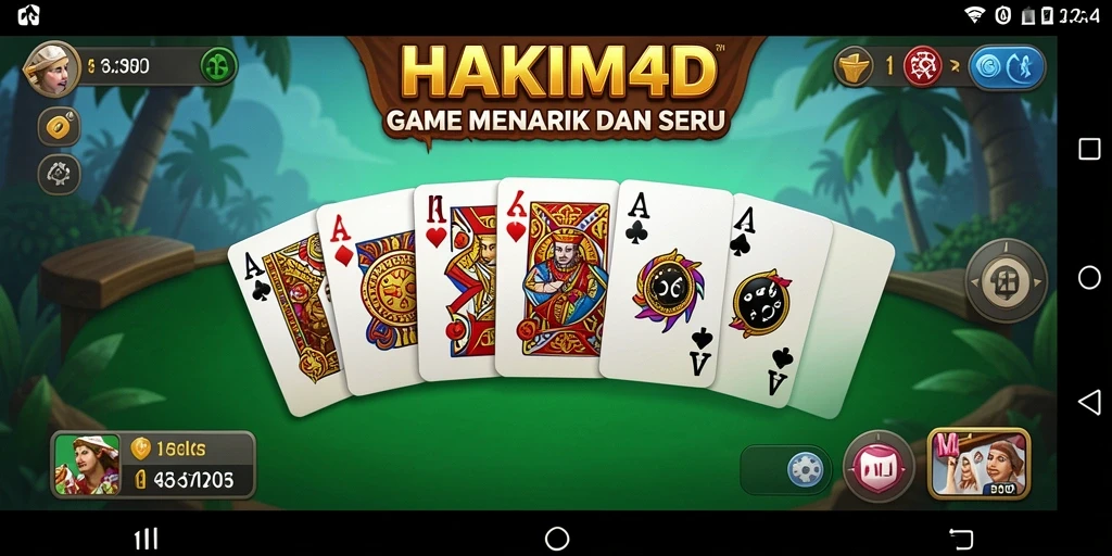 Tampilan gameplay HAKIM4D yang menarik dan mengasyikkan.