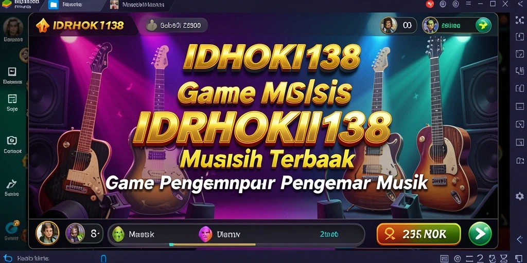 Screenshot gameplay menampilkan momen seru di IDRHOKI138.