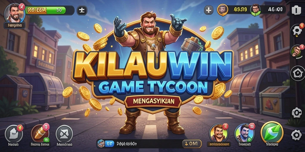 Gameplay Tycoon KILAUWIN yang menarik dan menantang.