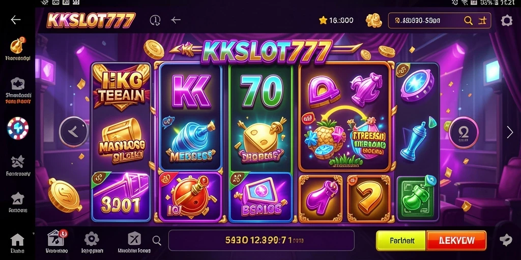 Tampilan gameplay KKSLOT777 yang menarik dan strategis.