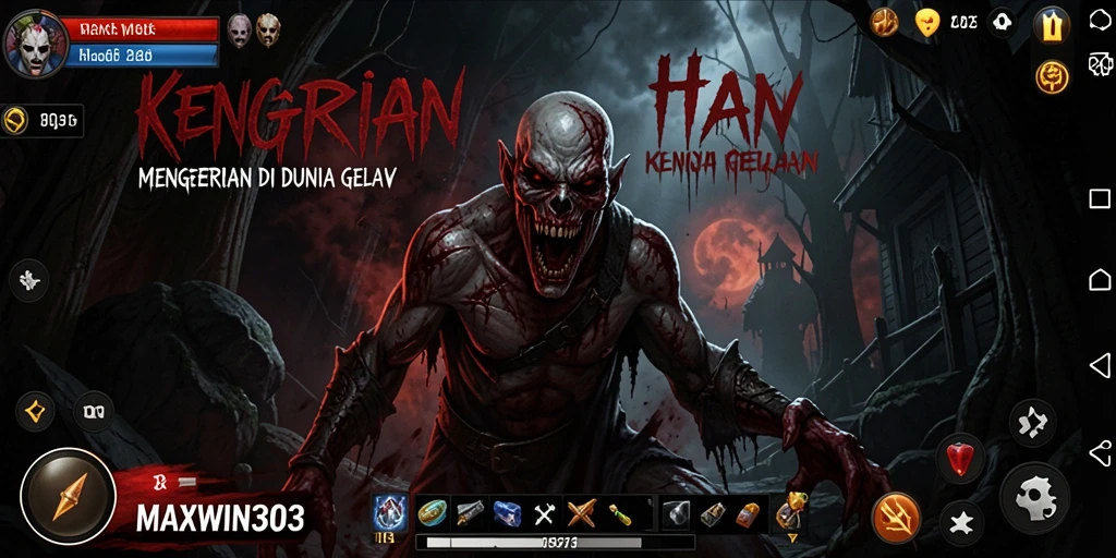 Gameplay mencekam dengan atmosfer menyeramkan di MAXWIN303.