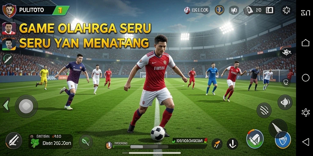 Tampilan permainan olahraga yang menarik dalam PULITOTO.
