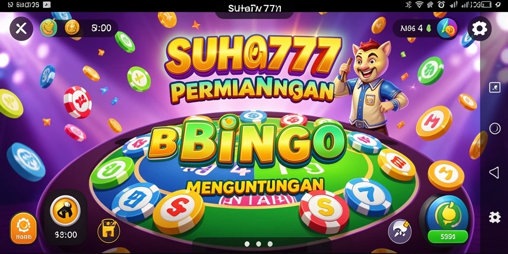 Tampilan gameplay Bingo yang seru dan interaktif di SUHU777.