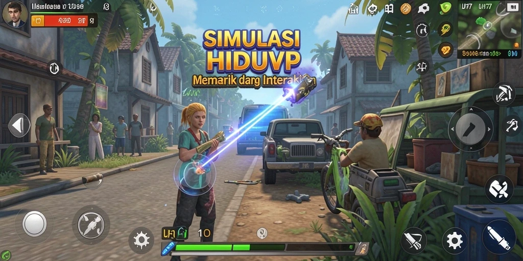 Tampilan menarik dari gameplay UH77 yang mengasyikkan.